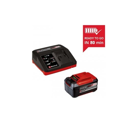 Аккумуляторная дрель Einhell PXC TP-CD 18/80 Li BL + 1 акк. PXC Plus 5.2Ач 18В + ЗУ 4А 4514300SET