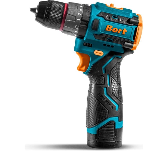 Дрель-шуруповерт аккумуляторная ударная BORT BAB-16U (2x2А.ч) 93414882