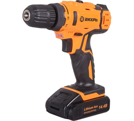 Аккумуляторная дрель-шуруповерт Вихрь ДА-14Л-2KА 72/14/20