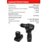 Дрель-шуруповерт аккумуляторная Ставр 16V, BL, 34/16 Нм, Stavr SDD 16BL-2K 9020100413 16