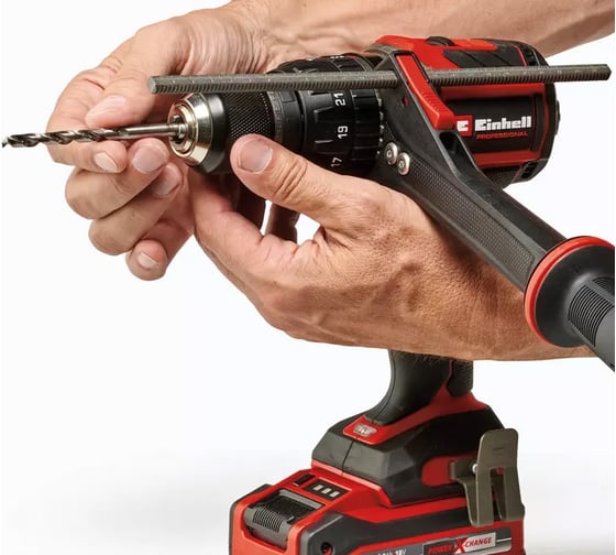Дрель аккумуляторная ударная Einhell PXC TP-CD 18/120 Li-i BL, 18В, 120Нм, 0-500/2100/мин, патрон 13мм, без АКК и ЗУ 4514310