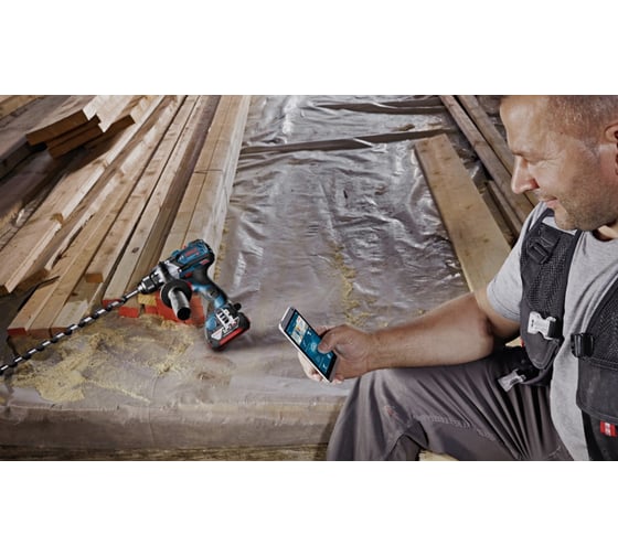 Аккумуляторная дрель-шуруповерт Bosch GSB 18V-110C 06019G030D