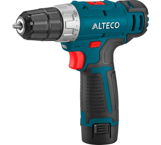 Аккумуляторная дрель-шуруповёрт Alteco CDP 1210Li 34566 1