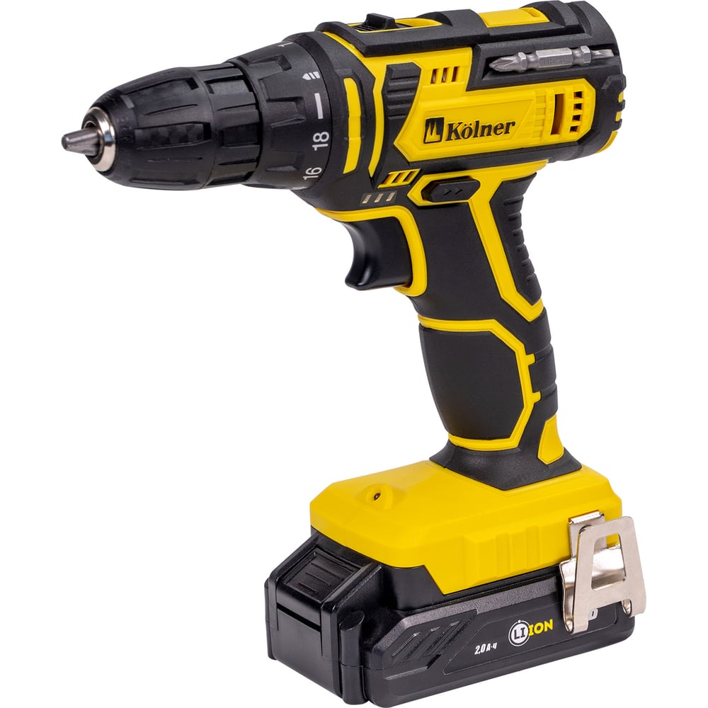 Аккумуляторная дрель-шуруповерт Kolner KCD 16-2L 8020100442 - выгодная ...