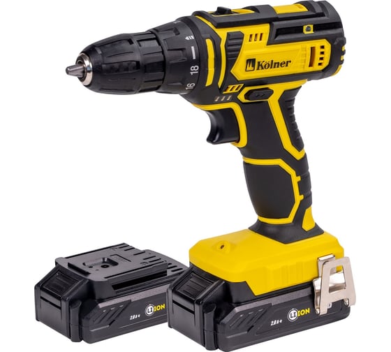 Аккумуляторная дрель-шуруповерт Kolner KCD 16-2L 8020100442