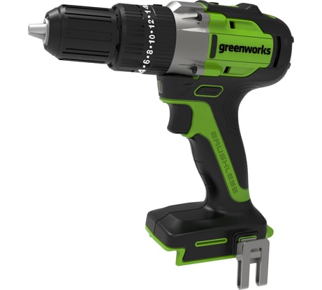 Ударная аккумуляторная дрель-шуруповерт Greenworks GD24DD60 3704107