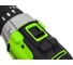 Ударная аккумуляторная дрель-шуруповерт Greenworks GD24DD60 3704107 9