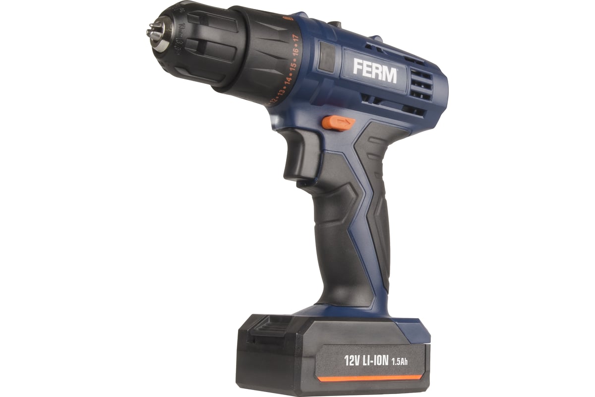 Дрель-шуруповерт FERM DIY CDM1119 5010000011 - выгодная цена, отзывы ...