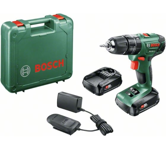 Аккумуляторная ударная дрель Bosch PSB 1800 LI-2 06039A3308