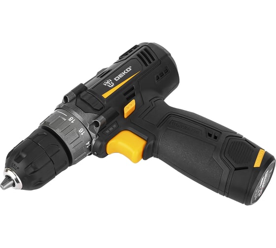 Аккумуляторная дрель DEKO GCD12DU3063-4096 063-4096