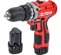 Дрель аккумуляторная Elitech ДА 12Л2 (E2201.043.01) 205668