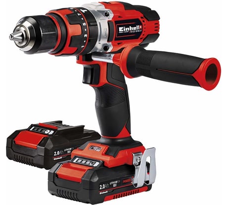 Ударная аккумуляторная дрель-шуруповерт Einhell PXC TE-CD 18/48 Li-i (2x2.0Ah) 4513935
