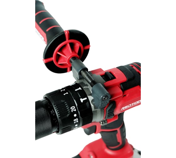 Ударная дрель с литий-ионным аккумулятором REDTOOL CS-1150SET 20В, 4000мАч, 90Нм, 2 скорости RT 1150