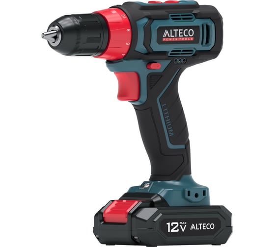 Аккумуляторная дрель шуруповерт ALTECO CD 12-25 71388