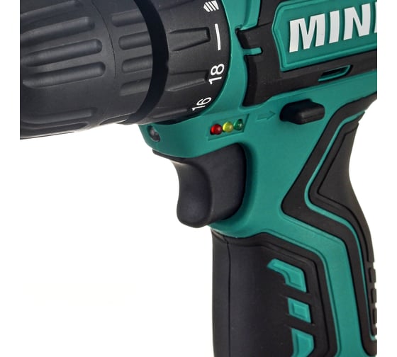 Аккумуляторная дрель-шуруповерт MINLI 10mm 22N.m Li-ion 12Vx2 DC102.2