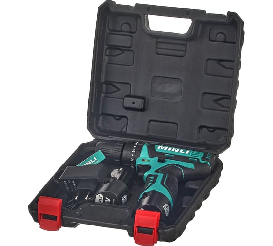 Аккумуляторная дрель-шуруповерт MINLI 10mm 22N.m Li-ion 12Vx2 DC102.3