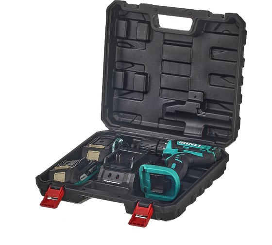 Аккумуляторная дрель-шуруповерт MINLI 10mm 25N.m Li-ion 18Vx2 DC103.2-2.0A