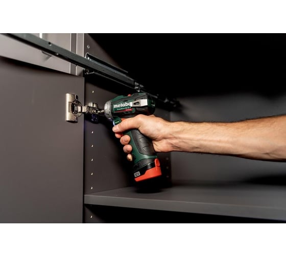 Аккумуляторная дрель Metabo PowerMaxx BS BL Q -шпв, бесщеточный 2x2.0Ач, кейс 601749500