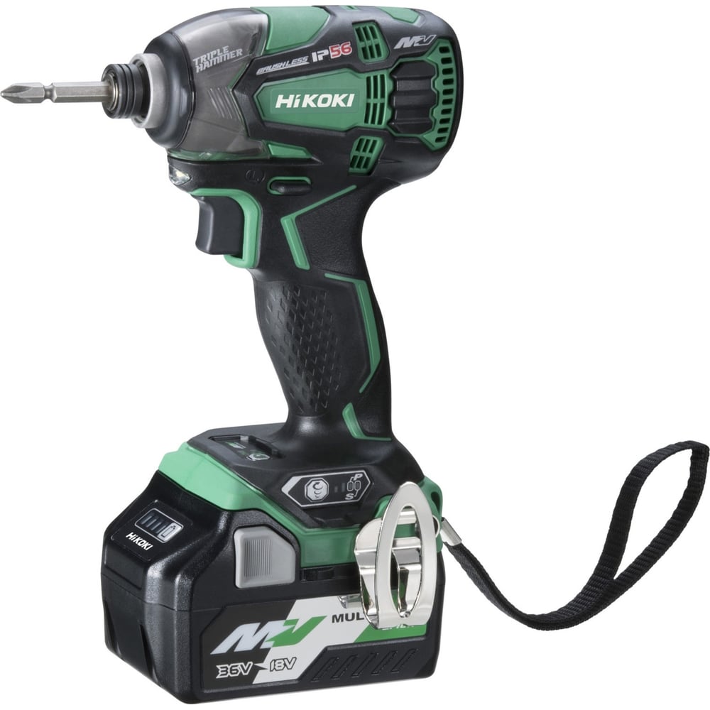 チョリ　36 db Аккумуляторный ударный винтоверт Hikoki WH36DB WH36DBRGZ