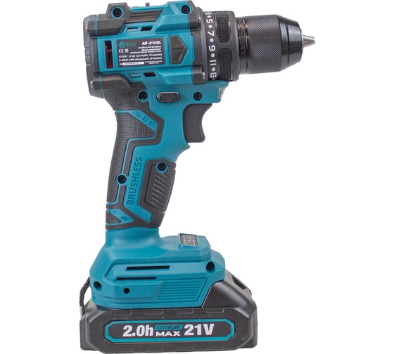 Аккумуляторная дрель EDON AD-21CBL 28013