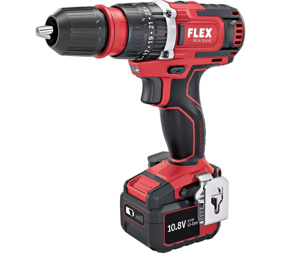 Беспроводная дрель-шуруповерт FLEX PD 2G 10.8-EC 418013