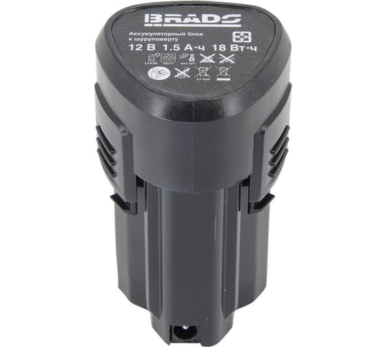 Аккумуляторный дрель-шуруповерт BRADO DF310B-2 (12В, 1 акк., 1,5 А/ч Li-ion) 00-00015033