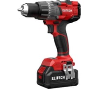 Дрель аккумуляторная Elitech ДА 21УБЛ2 (E2201.048.02) 205683