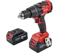 Дрель аккумуляторная ударная Elitech ДА 21УБЛ2 (20В, 2*4Ач, 120Нм) 205683