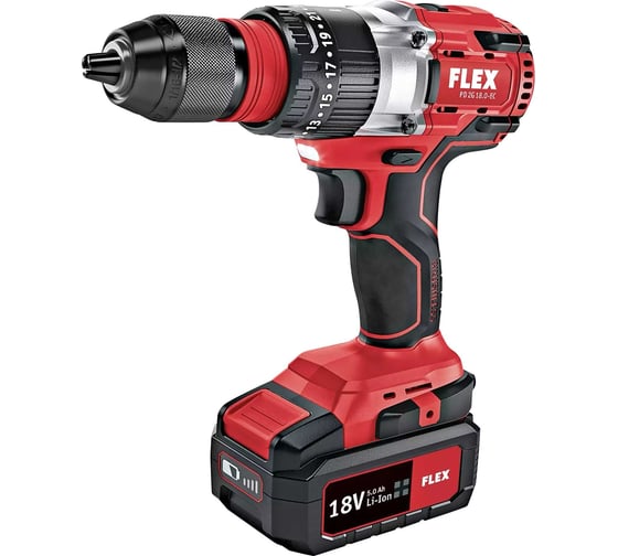 Беспроводная ударная дрель-шуруповерт FLEX PD 2G 18.0 - EC 447501