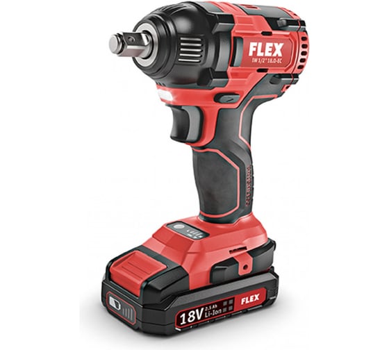 Двухскоростная аккумуляторная ударная дрель-шуруповерт FLEX IW 1/2'' 18.0-EC 438308