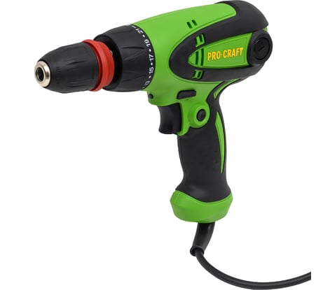 Шуруповерт электрический PROCRAFT 1200 Вт, 25 Нм, 0-750 об/мин, DFR PB1200DFR
