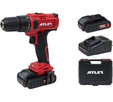 Аккумуляторная дрель-шуруповерт ATLET CDT218D8