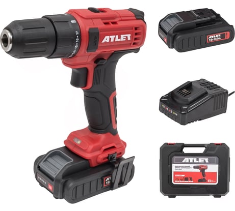 Аккумуляторная дрель-шуруповерт ATLET CDT218D8