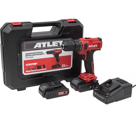 Аккумуляторная дрель-шуруповерт ATLET CDT218D8