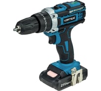 Дрель-шуруповерт аккумуляторный VERTER 21В, 2 АКБ, 2Ач, максимальное число оборотов 0-1200 об/мин VER99183