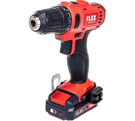 Легкая аккумуляторная дрель-шуруповерт FLEX DD 2G 10.8-LD Promo 450561
