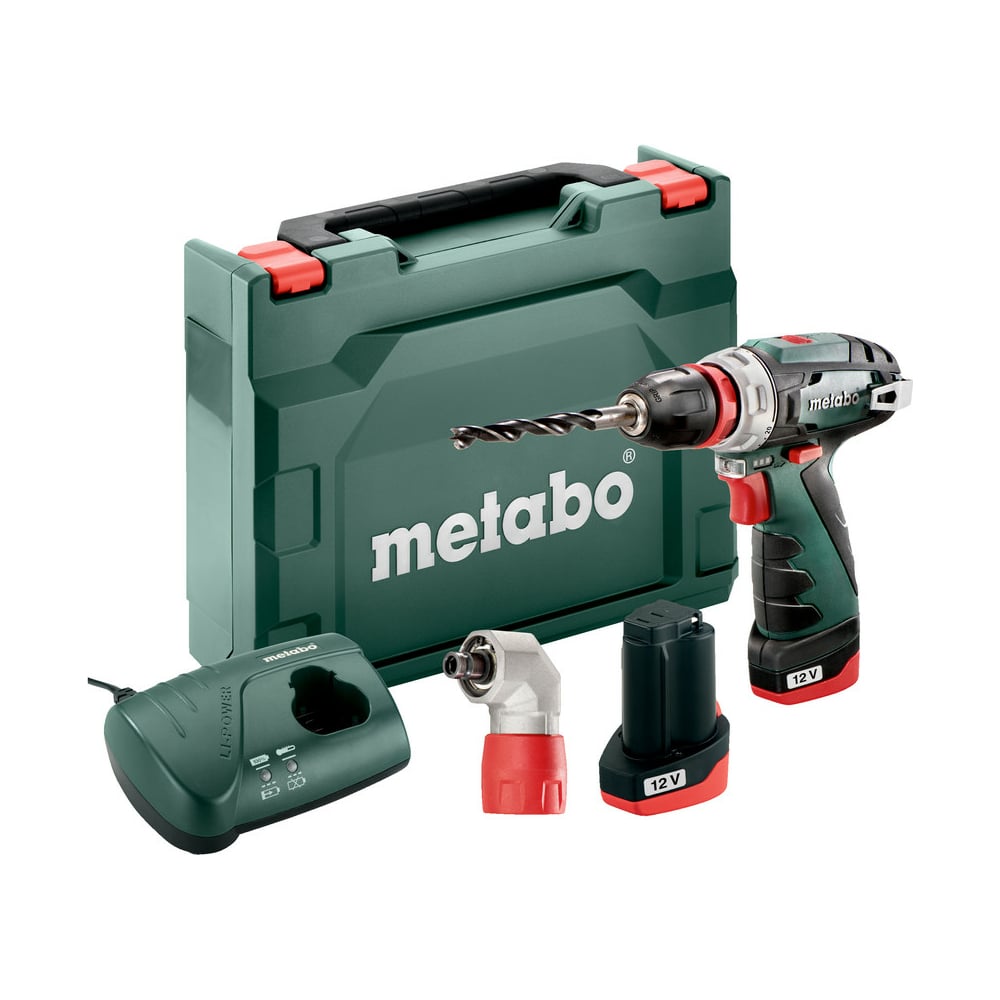 Аккумуляторная дрель-шуруповерт Metabo PowerMaxx BS Quick BASIC 12В ...