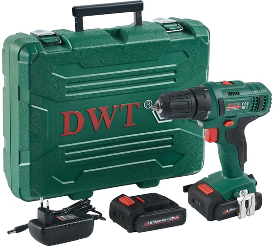 Аккумуляторная дрель-шуруповерт DWT ABS-12 L-2 BMC 5.2.1