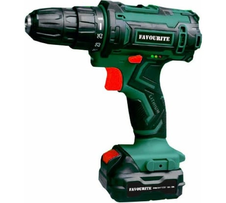 Акк. дрель-шуруповёрт FAVOURITE DC 1202B PROMO 12В, 2Ач, 22Нм Li-ion 101101222