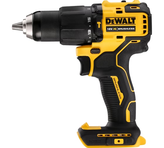 Аккумуляторная ударная дрель-шуруповерт DEWALT DCD709M2T, 18 В, 1650 об/мин, 28050 уд/мин, с 2 АКБ 4 Ач и ЗУ, в кейсе TSTAK DCD709M2T-QW