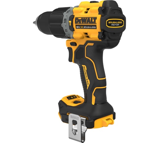 Аккумуляторная ударная дрель-шуруповерт DEWALT DCD805NT, 18 В, 2000 об/мин, 34000 уд/мин, без АКБ и ЗУ, в кейсе TSTAK DCD805NT-XJ