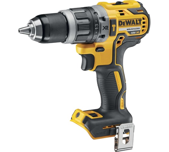Аккумуляторная ударная дрель-шуруповерт DEWALT DCD796E2T, 18 В, 2000 об/мин, 34000 уд/мин, с 2 АКБ 1.7 Ач и ЗУ, в кейсе DCD796E2T-QW