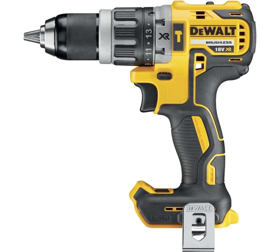 Аккумуляторная ударная дрель-шуруповерт DEWALT DCD796E2T, 18 В, 2000 об/мин, 34000 уд/мин, с 2 АКБ 1.7 Ач и ЗУ, в кейсе DCD796E2T-QW