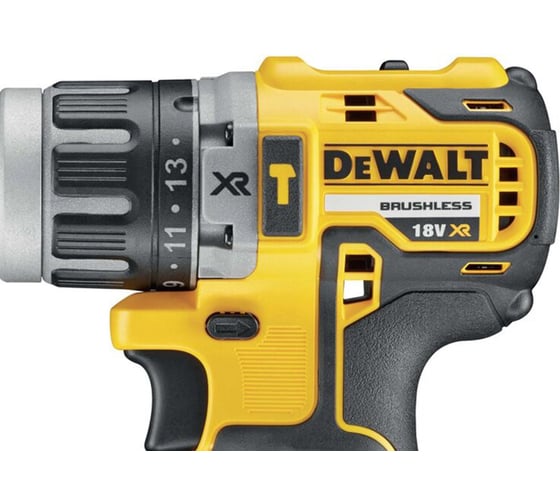 Аккумуляторная ударная дрель-шуруповерт DEWALT DCD796E2T, 18 В, 2000 об/мин, 34000 уд/мин, с 2 АКБ 1.7 Ач и ЗУ, в кейсе DCD796E2T-QW