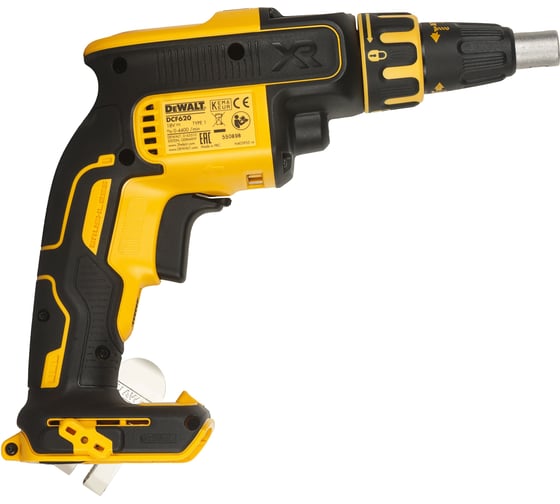 Аккумуляторный ленточный шуруповерт DEWALT DCF620P2K, 18 В, 30 Нм, 4400 об/мин, с 2 АКБ 5 Ач и ЗУ, в кейсе TSTAK DCF620P2K-QW