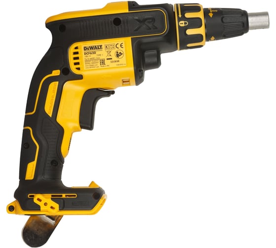 Аккумуляторный ленточный шуруповерт DEWALT DCF620N, 18 В, 30 Нм, 4400 об/мин, без АКБ и ЗУ DCF620N-XJ