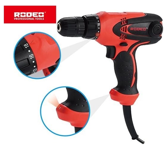 Дрель-шуруповерт RODEO D0300N