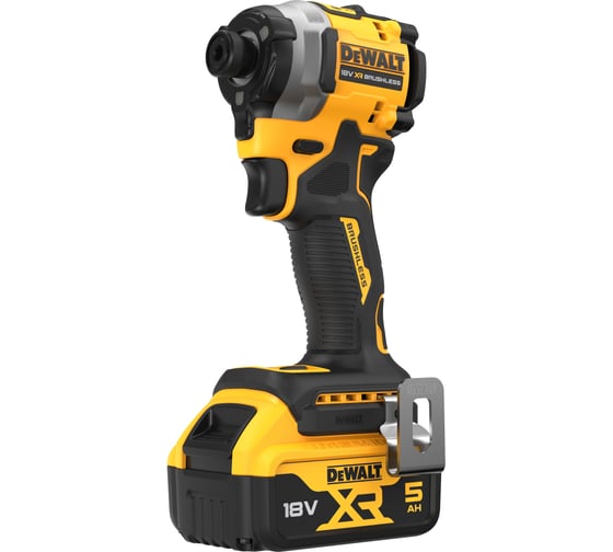 Аккумуляторный шуруповерт DEWALT DCF850P2T, 18 В, 206.2 Нм, 3800 уд/мин, с 2 АКБ 5 Ач и ЗУ, в кейсе TSTAK DCF850P2T-QW