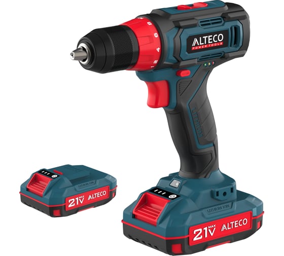 Аккумуляторная дрель-шуруповерт ALTECO CD 21-35 X2 78075 1