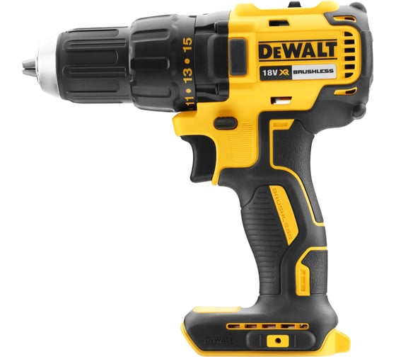 Аккумуляторная дрель-шуруповерт Dewalt DCD777NT, 18 В, 1750 об/мин, без АКБ и ЗУ, в кейсе TSTAK DCD777NT-QW